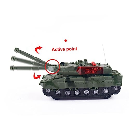 Vaguelly 2 Unidades Brinquedos Infantis Caminhão De Brinquedo Vagão Tanque Carro Motor De Artilharia