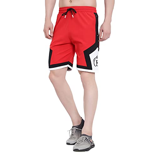 Image of BLUE STAR SHARK NS Lycra Sport Shorts for Men |Goa Shorts for Men | Running Shorts for Men | Regular Shorts for Men