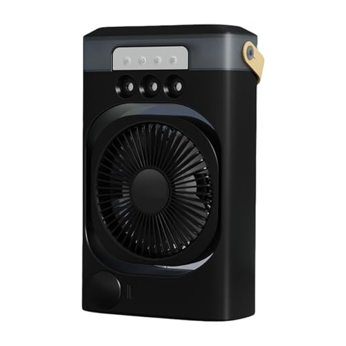 ETAWDE Desktop Air Cooling Fan Portable Fan With 3 Speed Option Rechargeable Table Fan For Home Office Or Dorm Room