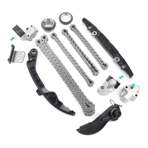 WONSABON Engine Timing Chain Kit Compatible with 2017-2024 Pathfinder Infiniti QX60 V6 3.5L VQ35DD Engine 130286KA0A 130286KA1B