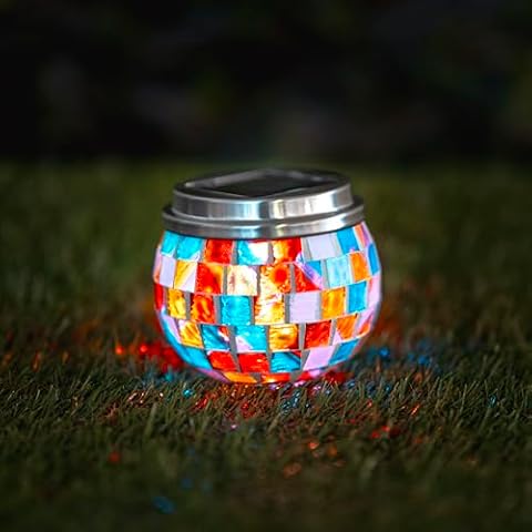 Garden Mile Multi-Coloured LED Solar Lights Cover