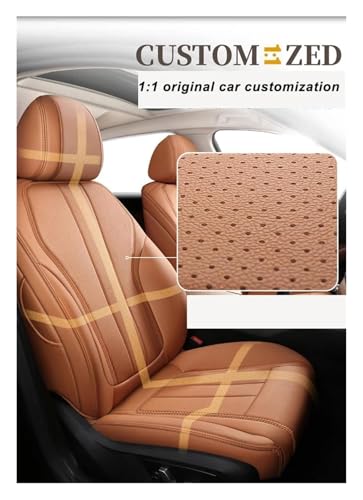 Housse coussin siège voiture cuir Peugeot 208 508 SW rouge 5 places