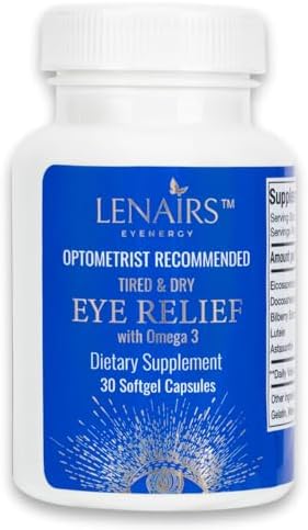 Tired & Dry Eye Relief: Digital Screens Eye Strain from with Omeg...