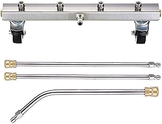 MinCHI257 Pressure Washer Undercarriage Cleaner 13",Under Car Wash,with 3 Pressure Washer Extension Wands