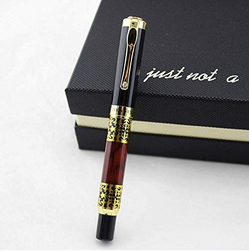 Image of HAYMAN 24 CT Gold Plated Roller Ball Pen with Box - Elegant Executive Gift (P-144)