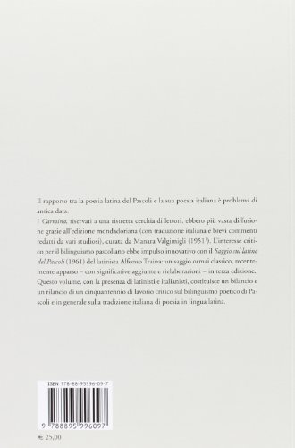 Il Latino Del Pascoli E Il Bilinguismo Poetico - 2