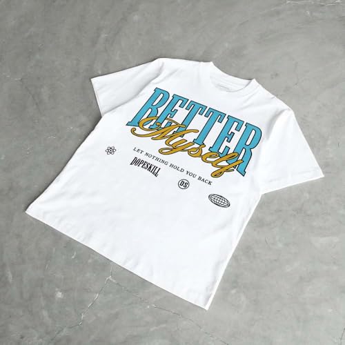 Image of DopeSkill Graphic Tee Streetwear Hip Hop Hypebeast Unisex T-Shirt Sneaker Colour Matching Shirts Inspired Motivation Quotes