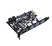 TOTOVIN PCI-E to USB 3.0 C + A 5-Port PCI Express Card and 15-Pin Power Connector, Mini PCI-E USB 3.0 Hub Controller Adapter, with Internal USB 3.0 20-PIN Connector - Expand Another Two USB 3.0 Ports