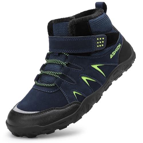 Littleplum Winterschuhe Jungen Winterstiefel Kinder Barfussschuhe...