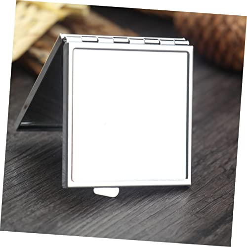 Asakkura Foldable Mirror Travel Makeup Mirror Round Mirrors Vanity Mirror Lighted Travel Makeup Mirror Makeup Light Mirror Compact Mirror Travel Mirror Collapsible Mirror Small Mirror Chair #TOP6