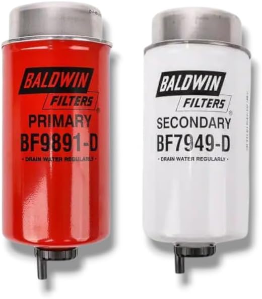 BF9891-D / BF7949-D Primary & Secondary Fuel Filter Water Separator Replaces RE541922 & RE522878