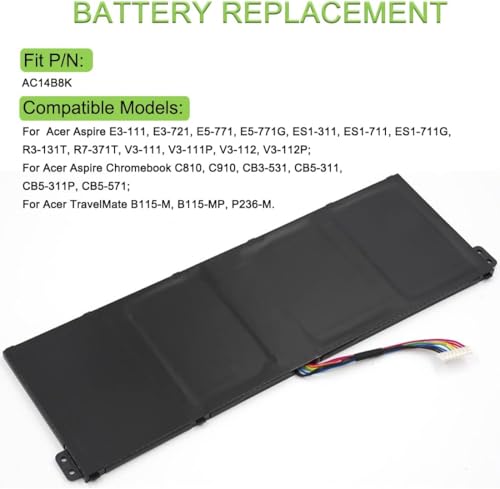 Batterie Chromebook CB3-111 en panne ? Commandez ce modèle 3220Mah 48WH - 3
