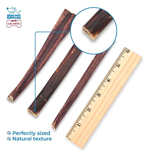Image of GigaBite Beef Esophagus Dog Treats - Natural Gullet Sticks for Dogs, High Protein Single Ingredient Dog Chews, Rawhide Free Dental Dog Treats for All Dog Breeds - Sticks (6 Inch), Pack of 18