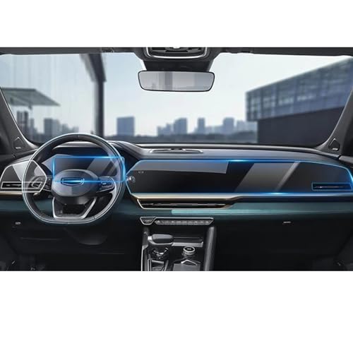 Verre trempé pour Geely KX11 anti-rayures : protection de navigation HD