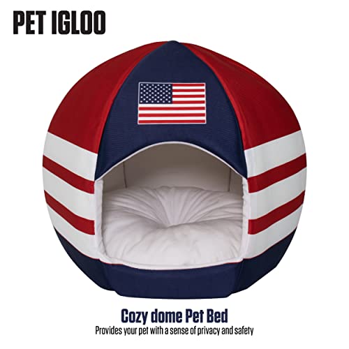 Maccabi Art Us Country-Sport Ball Pet Bed- Small #TOP6