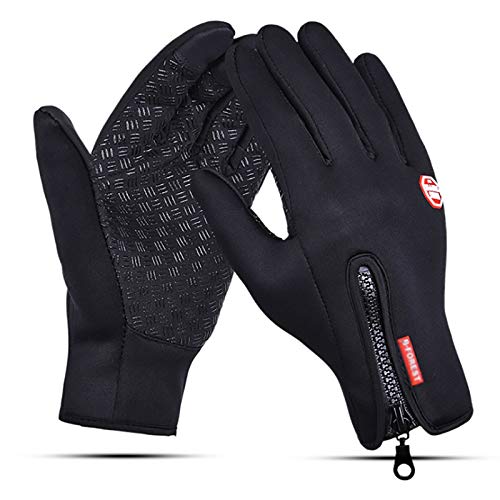 Winter radfahrenhandschuhe männer frauen thermisch touch screen gepolstert fahrrad handschuhe wasserresistent winddicht for mountainbiken läuft volle finger ski outdoor camping radfahren handschuhe Cover