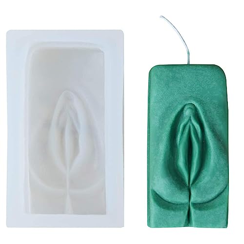 Body Candle Molds for Candle Making,3D Durable Female Body Organs Candle Mold,Genital Shape Candle Molds,Silicone Molds for Candles,Artwork,Soap DIY