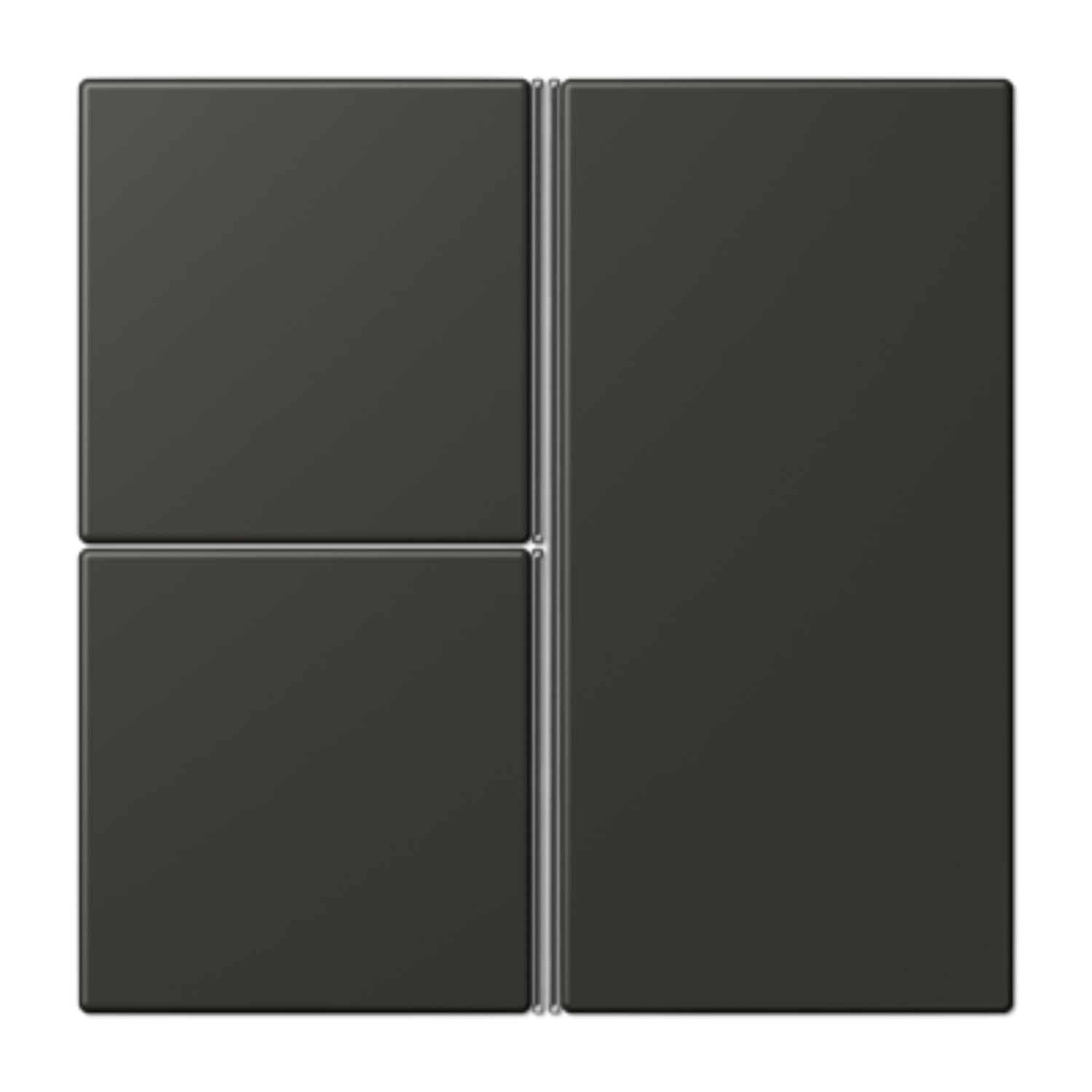 Jeu de touches F40 bouton poussoir 3 phases LC4320R JUNG
