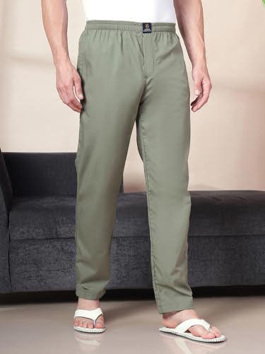 Image of Urban Scottish Solid Men's Lounge Pants 100% Cotton Pajama for men Night Pants Comfortable Regular Fit Track Pants Leisure-Wear Lower with an Elastic Waist-Band Casual Style, Machine Washable Pyjamas