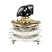 uxcell 2P6T 2 Pole 6 Position 2 Deck Band Channel Rotary Switch Selector
