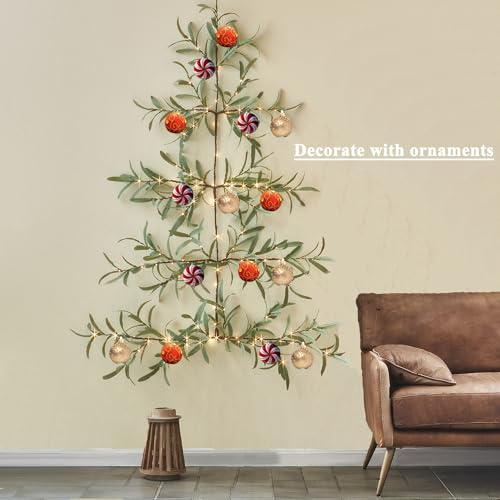 LITBLOOM Lighted Olive Wall Tree with Timer, Lighted Vine Garland with 140 Fairy Lights 3.5FT for Home Window Wall Christmas Spring Decoration Indoor Outdoor by LITBLOOM - Image 5
