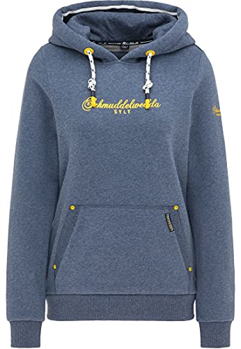 Preisvergleich Produktbild Schmuddelwedda Hoodie - Sylt Damen 34613836 Marine Melange, M Marine Melange