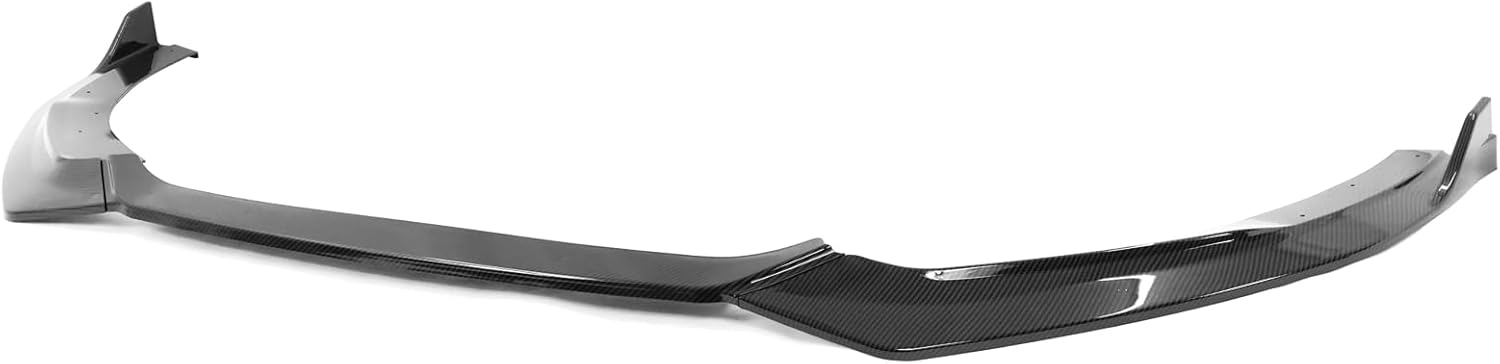 IKON MOTORSPORTS, Front Bumper Lip Compatible with 2021-2024 Kia K5 GT-Line, 4PCS RD Style Carbon Fiber Print Front Lower Lip Spoiler Guard Air Dam Chin Bodykit - PP
