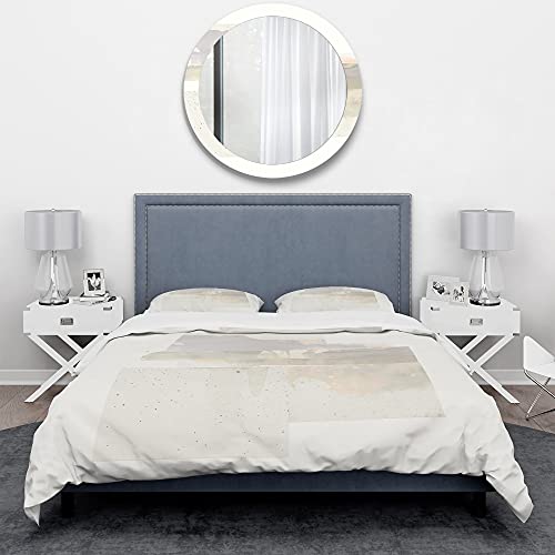 Parure de lit géométrique housse de couette moderne et taies d'oreiller - 3