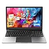 Computadora portátil de 16 pulgadas, 8 GB de RAM 128 GB SSD de almacenamiento, con procesador AMD A9 (hasta 3.2 GHz), pantalla IPS FHD, Win11 Pro, computadora portátil para estudiantes y