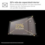 LG MH7235GPS Forno Microonde Smart Inverter con Grill al Quarzo, 32 Litri, 1200 W, Programmi Automatici, 5 Livelli di Potenza, Piatto Microonde Crispy Incluso - Nero Fumè - 13