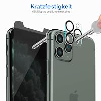 JETech Sichtschutz Schutzfolie für iPhone 11 Pro Max, 2+2 Stück – Ansicht 6