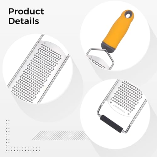 2-Pack de ralladores de queso de acero inoxidable miniatura 2