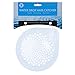 SlipX Solutions Clear Water Drop Hair Catcher Keeps Hair Out of Drains to Prevent Clogs (Fits Standard Drains, No Tools Required, 5 Inch Diameter)