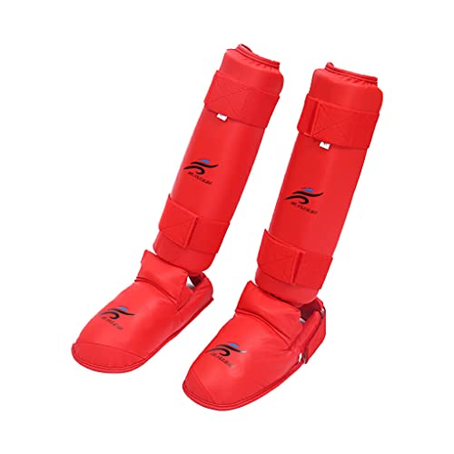 Widealiff Protetor de perna leve contra o ataque protetor de pernas almofadas de proteção para chute