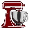 KitchenAid KSM150PSER Artisan Tilt-Head Stand Mixer with Pouring Shield, 5-Quart, Empire Red