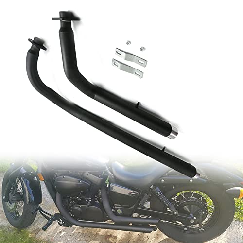 Silencieux d'échappement pour Honda VT750C2B finition haut de gamme