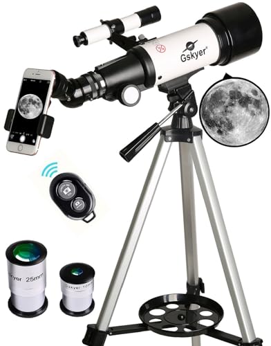 Gskyer 70mm telescope on tripod