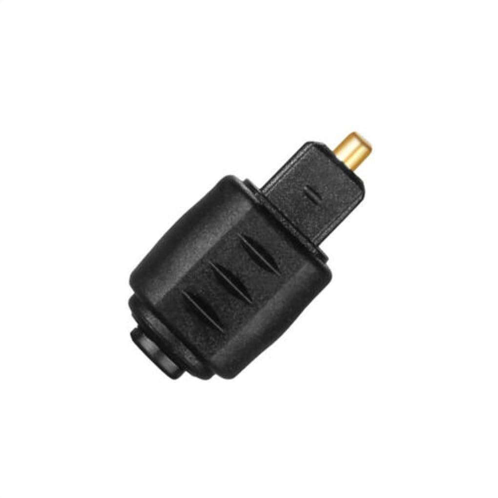 Btkigl 3.5mm Female Jack Plug to Digital Toslink Male Optical Audio Connector Adapter