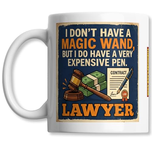Lawyer �R�[�q�[�}�O - ���@�̏�? - I Don't Have A Wand But I Have A Expensive Pen - �ٌ�m�ւ̑��蕨 - 11�I���X �Z���~�b�N�J�b�v