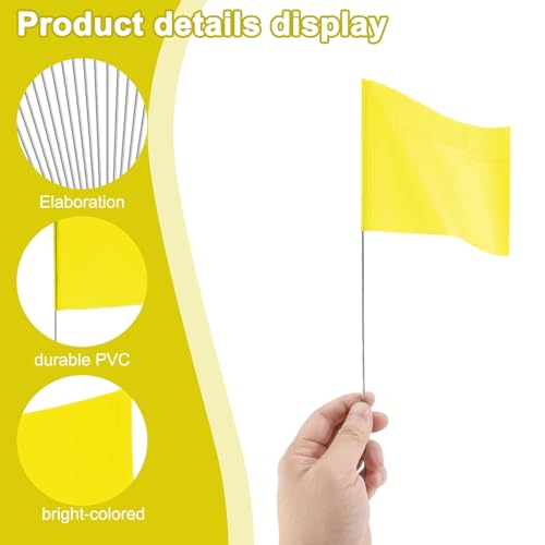 Banderas de césped para delimitar aspersores automáticos y zonas de juego infantiles 7