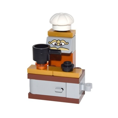 LEGO Disney Princess Beauty The Beast Minifigure - Stove 41067