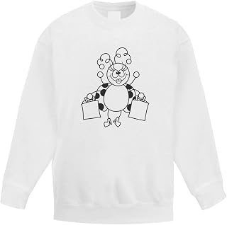 Azeeda 'Shopping Ladybird' Kid's Sweatshirt/Jumper (12-13 Years) (KW00029807)