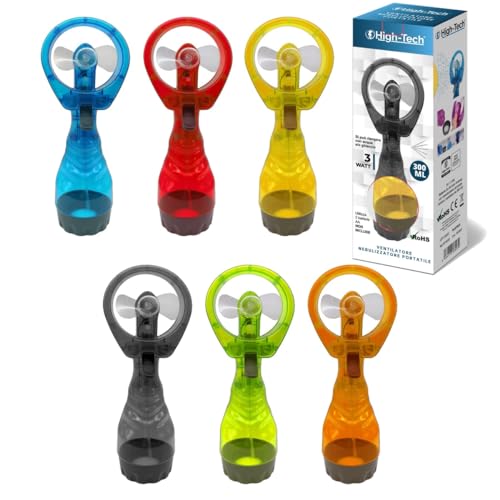 Maury's High-Tech Ventilatore Nebulizzatore Portatile In Colore Assortito