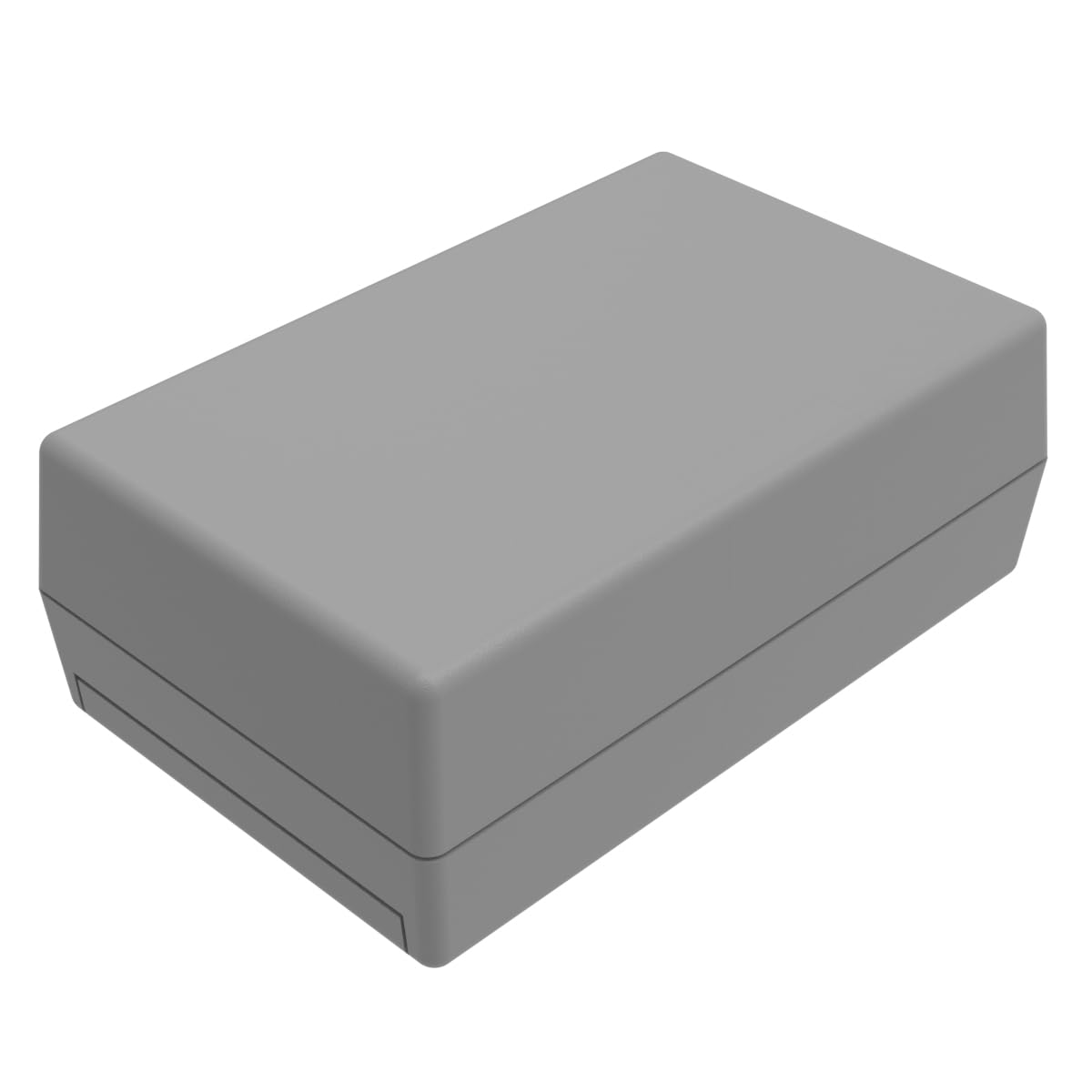 Serpac 221 ABS Plastic Enclosure, 4-7/64" Length x 2.60" Width x 1-1/2" Height, Gray