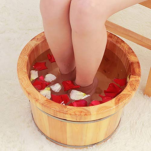 Baño de pies de madera para adultos 36x25 cm miniatura 2