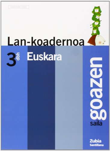 Portada de Euskara Dbh3: Lan Koadernoa
