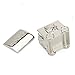 K COOL Shiny Silver Baby Tooth Box Metal Kids Keepsake Origanizer Train Tooth Holder Children Tooth and Curl Fairy Container Christening Gift for Child Memory