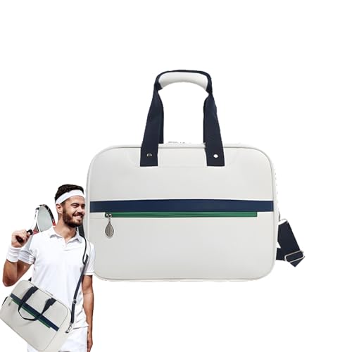 Bolso de mano deportivo de gran capacidad para raquetas y paletas con área de calzado