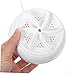 WOONEKY Lavadora Portátil Eléctrica Pequeña Abs Con Rotación Reversible Temporizador Inteligente Para Apartamentos y Dormitorios Diseño Compacto Con Ventosa Antideslizante Imagen de WOONEKY Lavadora Portátil Eléctrica Pequeña Abs Con Rotación Reversible Temporizador Inteligente Para Apartamentos y Dormitorios Diseño Compacto Con Ventosa Antideslizante