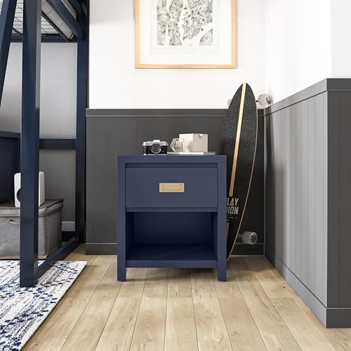 Little Seeds Monarch Hill Haven Kids\' Nightstand, Navy - Thumbnail 2